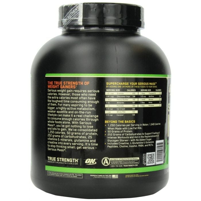 Serious Mass - Optimum Nutrition 5450 g - čokoláda