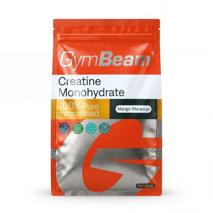 GymBeam 100 % Kreatín monohydrát mango marakuja