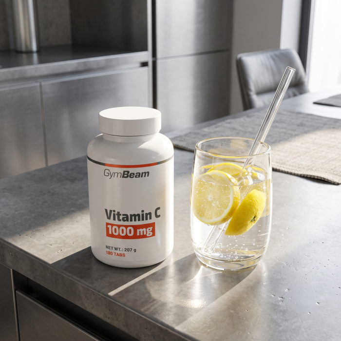 Vitamín C 1000 mg - GymBeam 90 tab.