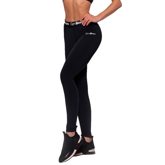 Dámske legíny Simple Black - GymBeam S