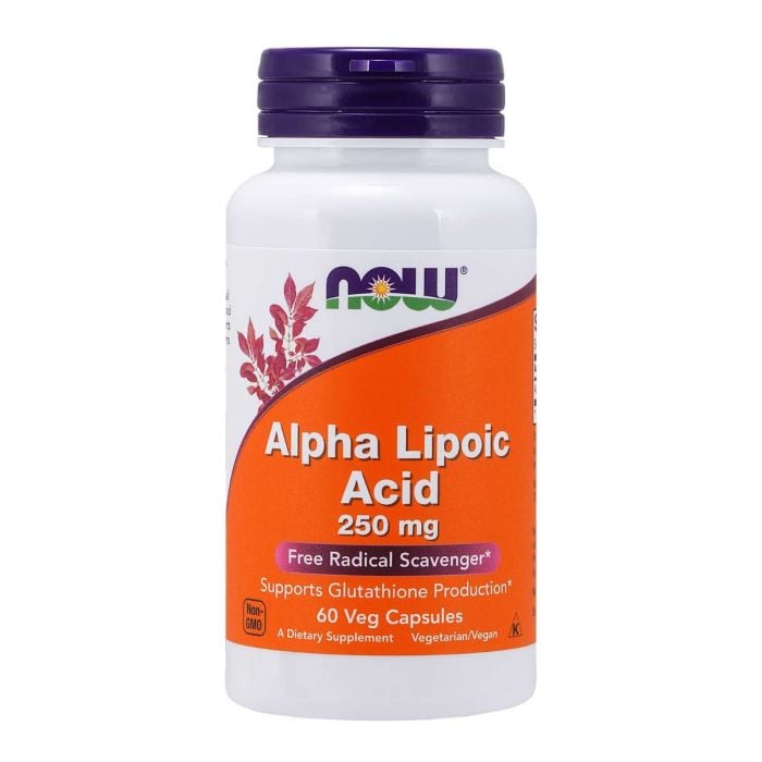 Kyselina alfa-lipoová 250 mg - NOW Foods