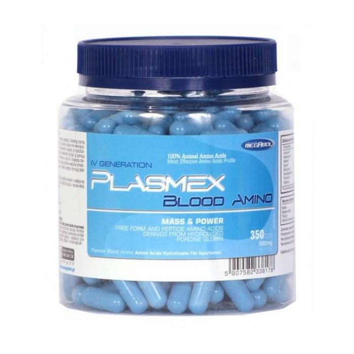 Plasmex Blood Amino - Megabol 350 kaps. bez príchute