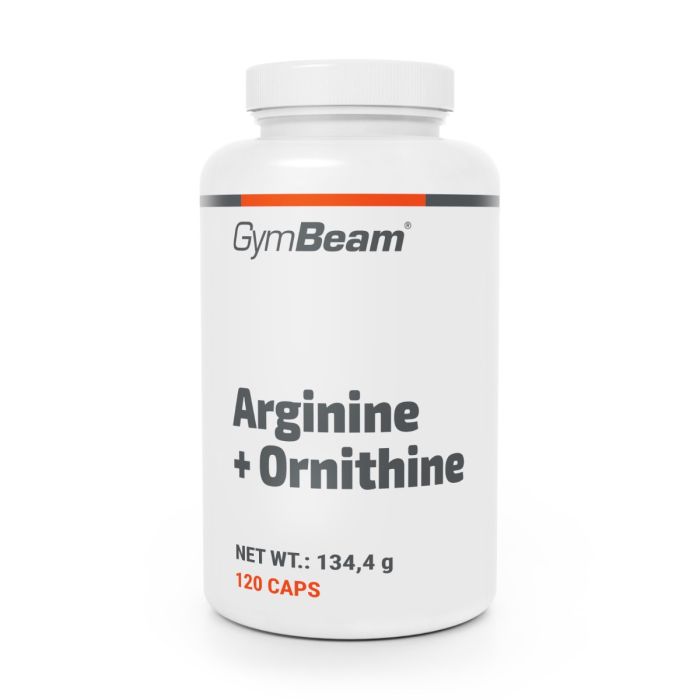 Arginín + Ornitín - GymBeam 120 kaps.