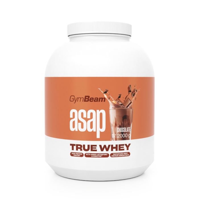 ASAP True Whey - GymBeam 900 g - banán