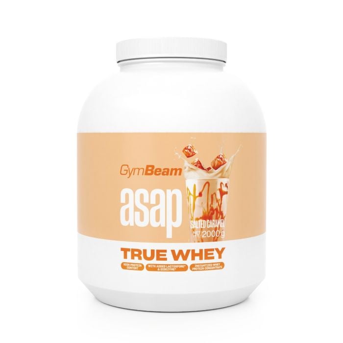 ASAP True Whey - GymBeam 900 g - banán