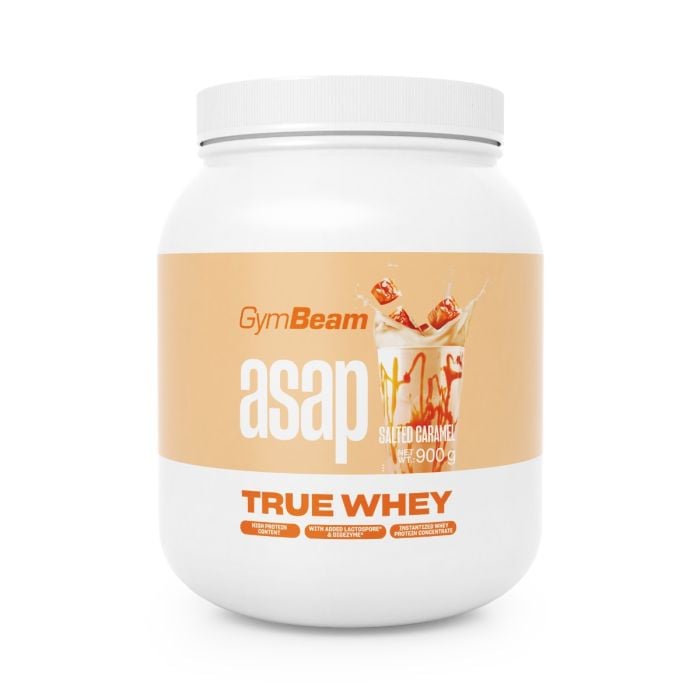 ASAP True Whey - GymBeam 900 g - banán