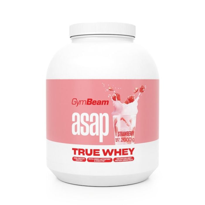 ASAP True Whey - GymBeam 900 g - banán