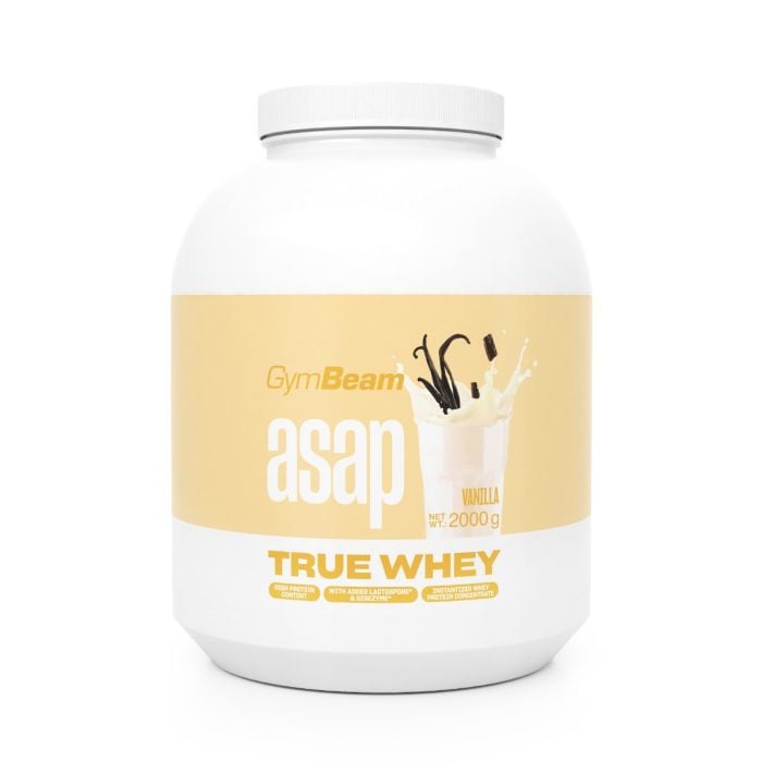 ASAP True Whey - GymBeam 900 g - banán