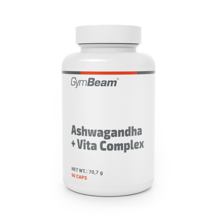 Ashwagandha + Vita Complex - GymBeam 90 kaps.