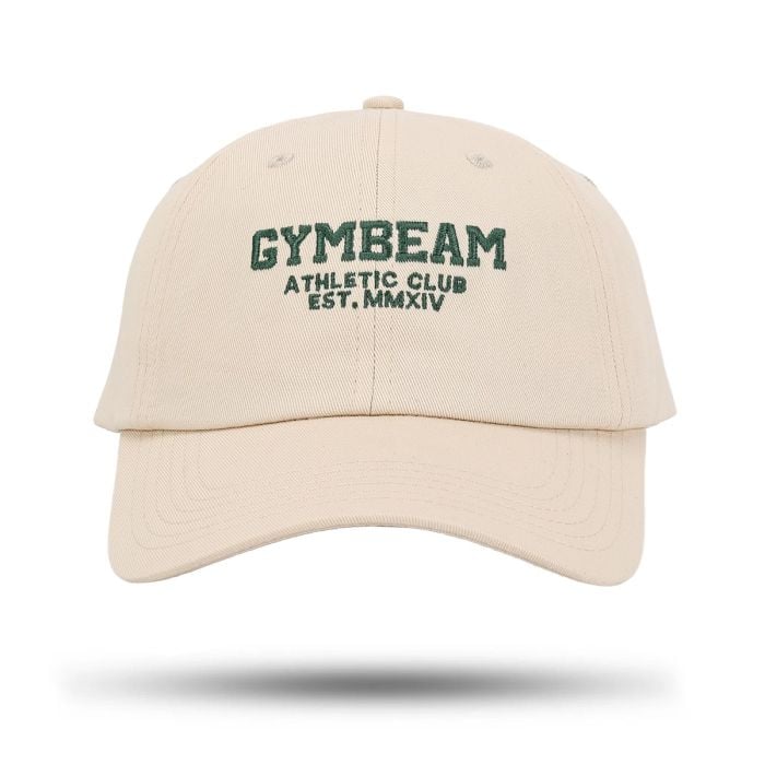 GymBeam Šiltovka Athletic Club Beige  UNI