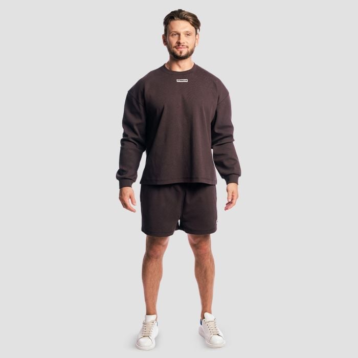 Šortky Aura Tee Brown - GymBeam L
