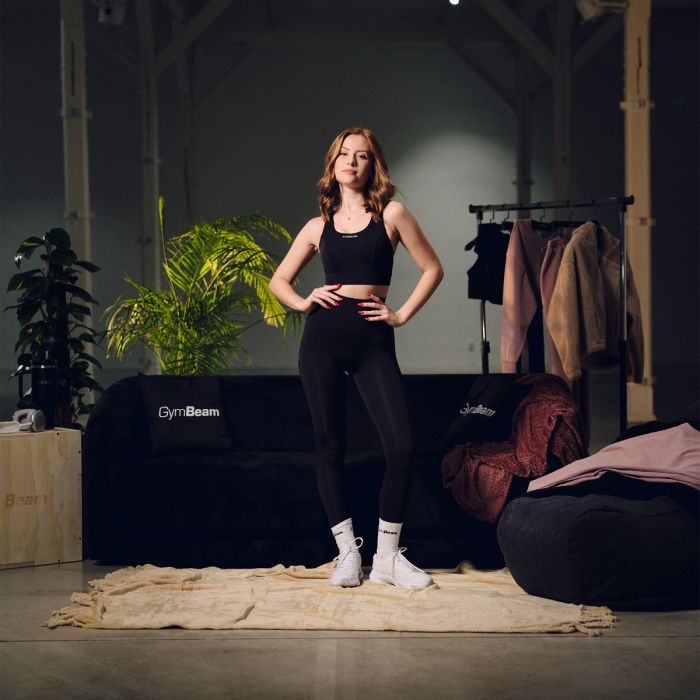 Športová podprsenka Aura Black - GymBeam M