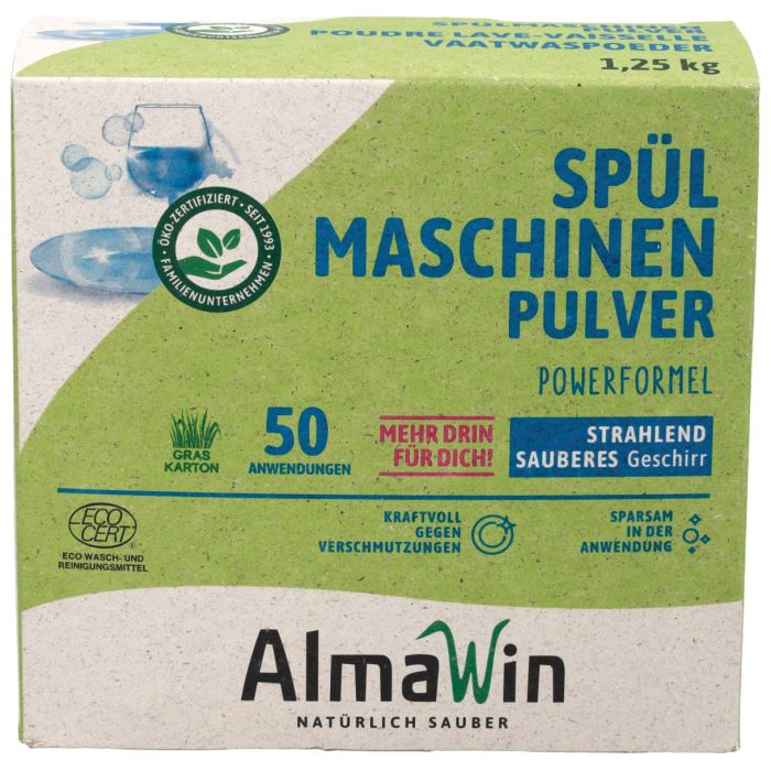 AlmaWin Prášok do umývačky riadu -  1.25 kg