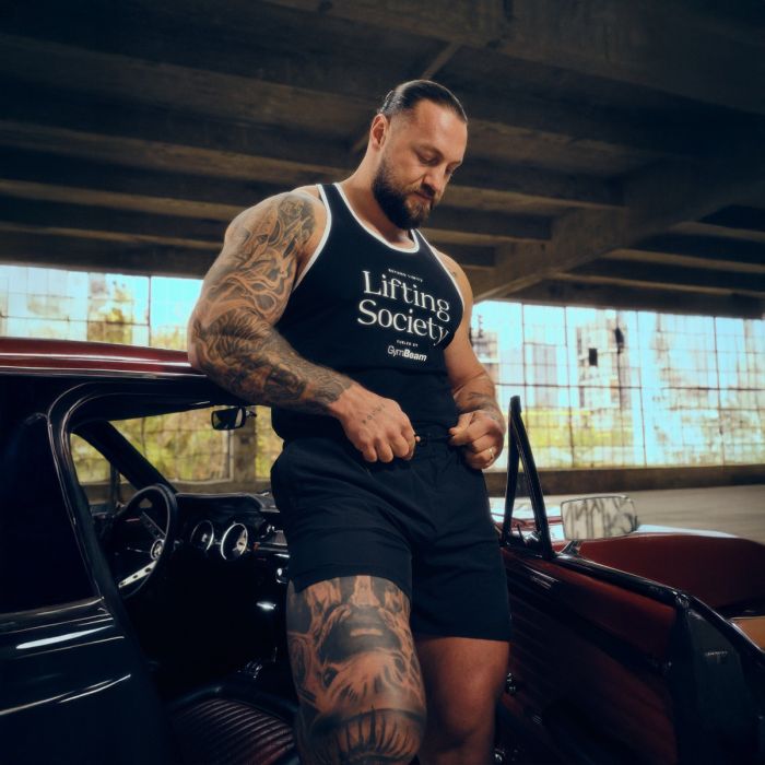 Šortky Base Black - GymBeam XL