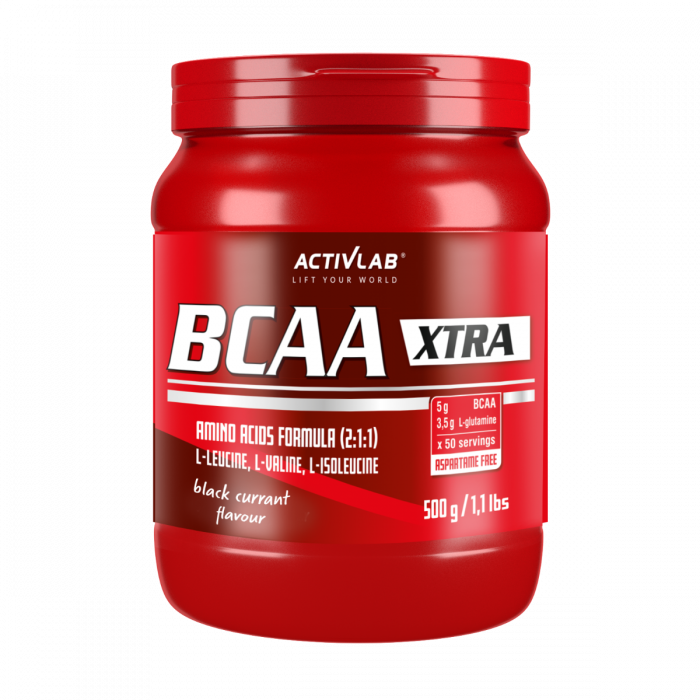 ActivLab BCAA Xtra 500 g čierne ríbezle