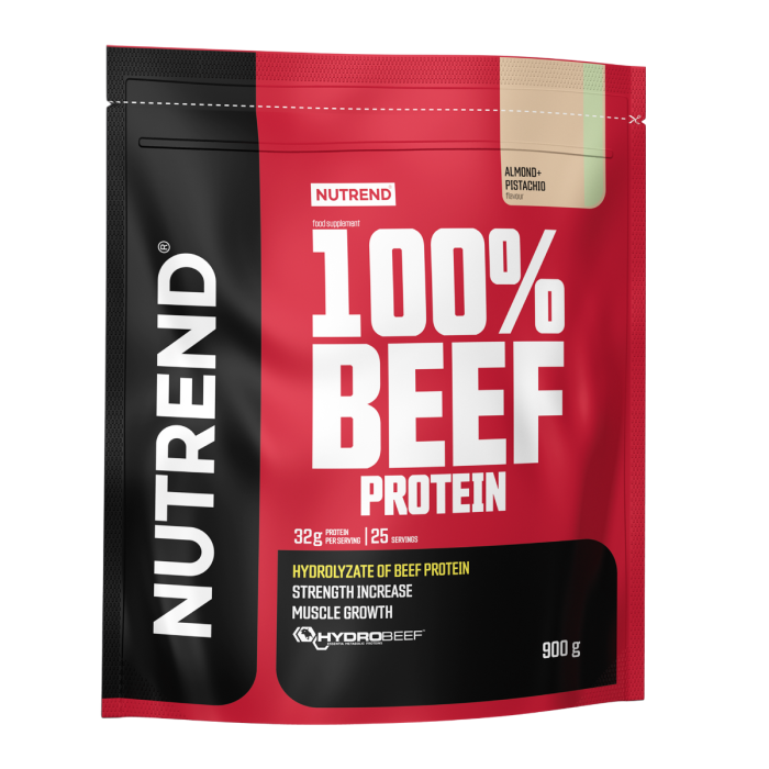Nutrend 100% Beef Protein 900 g čokoláda lieskový oriešok