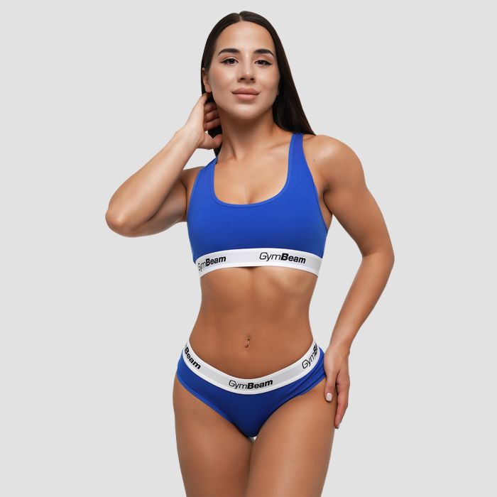 Nohavičky Briefs 3Pack Royal Blue - GymBeam S