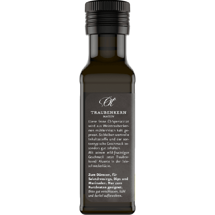 BIO Panenský olej z hroznových jadier - Ölmühle Solling 100 ml