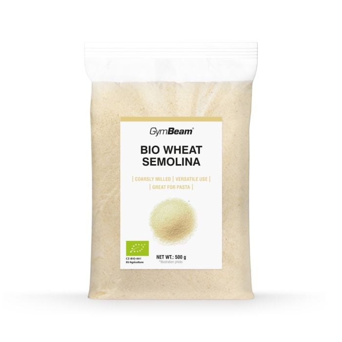 GymBeam BIO wheat semolina