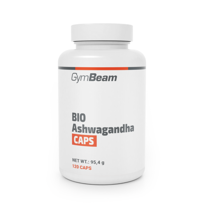 BIO Ashwagandha - GymBeam 120 kaps.
