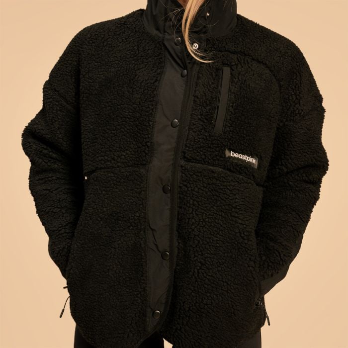 Dámska bunda Bliss Black - BeastPink M