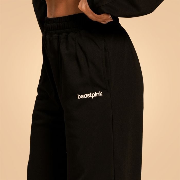 Dámske tepláky Bliss Black - BeastPink L