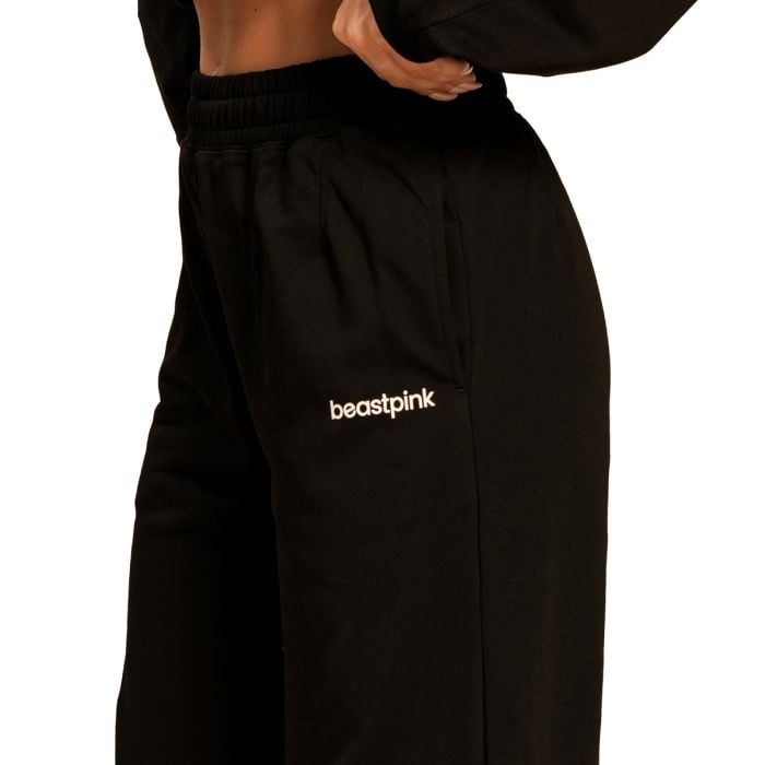 Dámske tepláky Bliss Black - BeastPink L