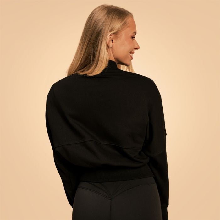 Dámska mikina Zip-Up Bliss Black - BeastPink M