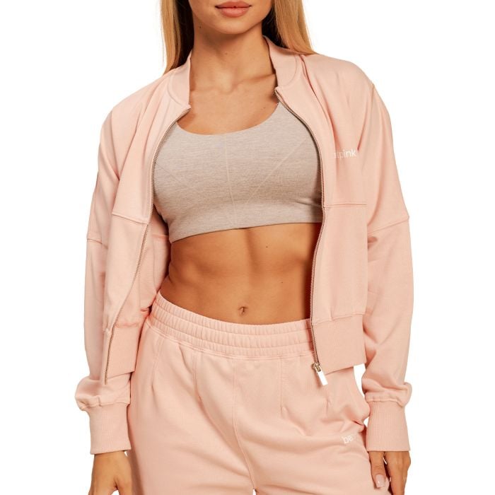 Dámska mikina Zip-Up Bliss Pink - BeastPink XL