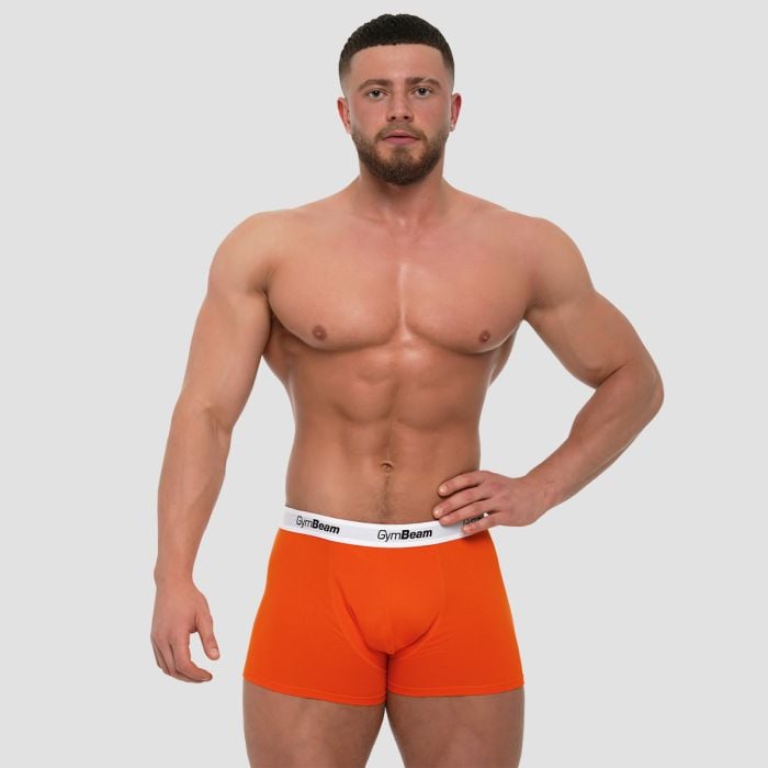 Pánske boxerky Essentials 3Pack Orange - GymBeam XL