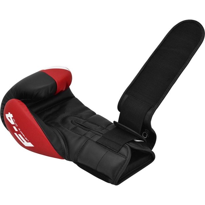 Boxerské rukavice F4 HOOK & LOOP Red - RDX 12 OZ