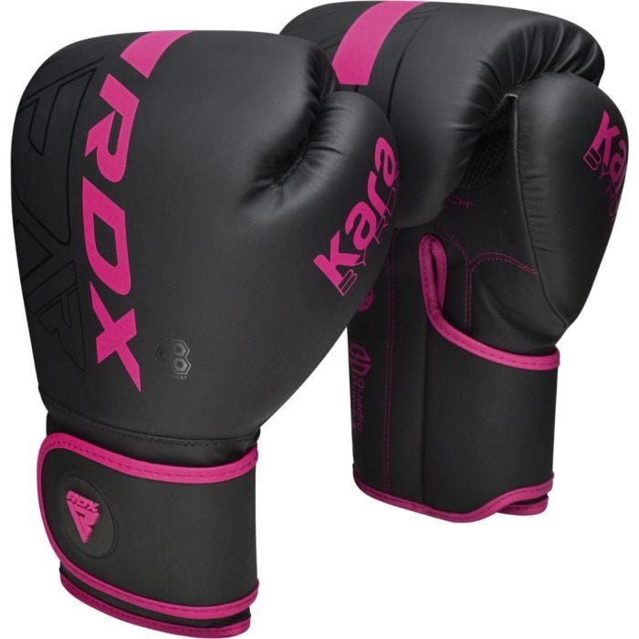 Boxerské rukavice F6 Kara Pink - RDX 12 OZ