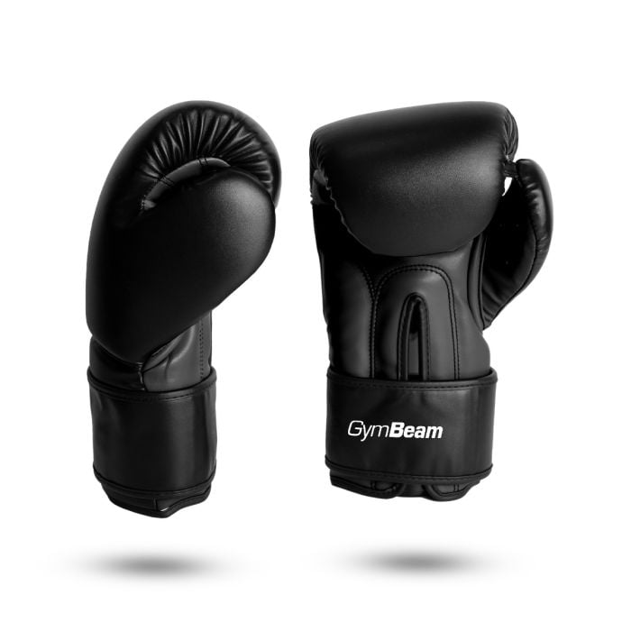 Boxerské rukavice Striker Black - GymBeam 12 OZ