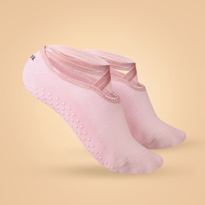 Ponožky Grip Yoga Socks Pink - BeastPink