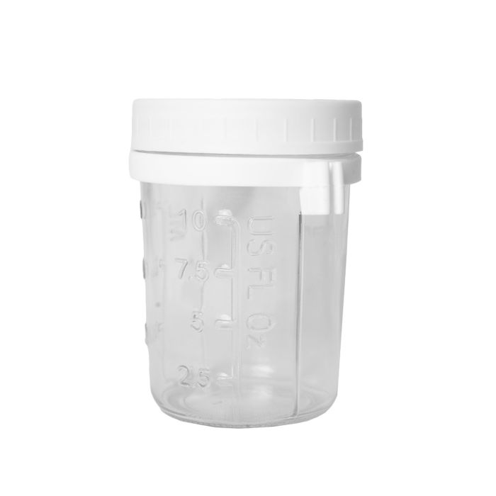 Raňajkový pohár White 350 ml - GymBeam single_variant