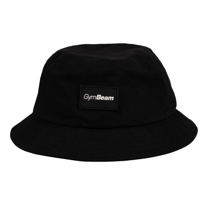 Klobúk Bucket Hat Black - GymBeam S/M