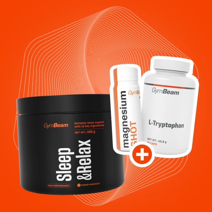 Sleep & Relax - GymBeam 225 g - mango marakuja