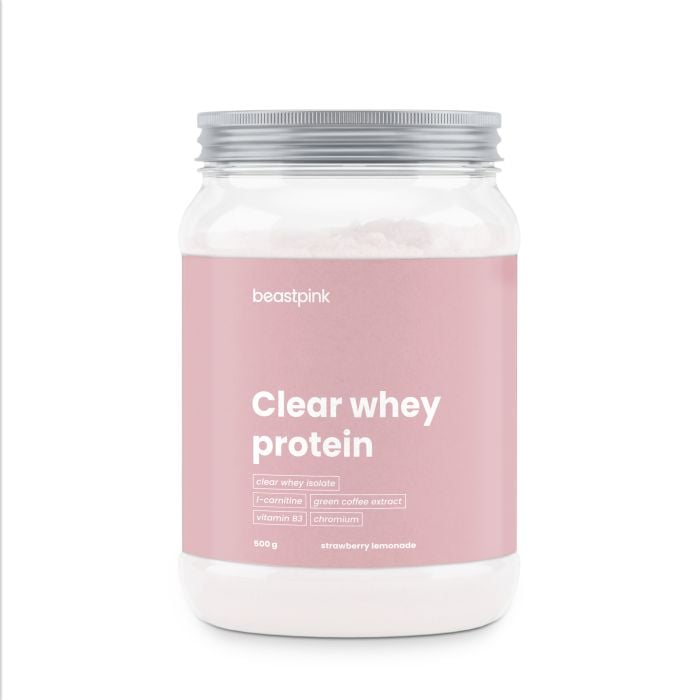 BeastPink - Clear Whey Protein jahodová limonáda