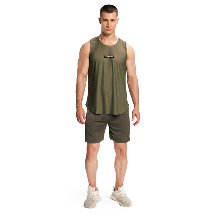 Šortky Boxing Combat Olive Grey - GymBeam L