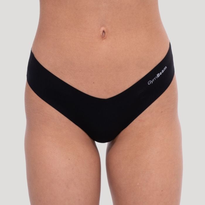 GymBeam Bezšvové nohavičky Comfy 3Pack Black  M