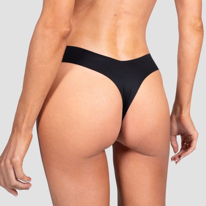 Bezšvové nohavičky Comfy 3Pack Black - GymBeam M