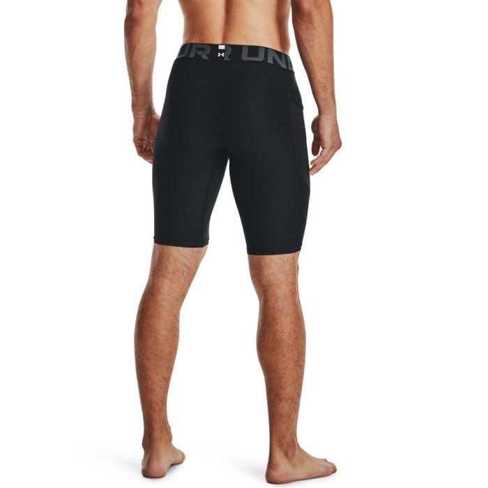 Kompresné šortky HG Armour Long Shorts Black - Under Armour XL