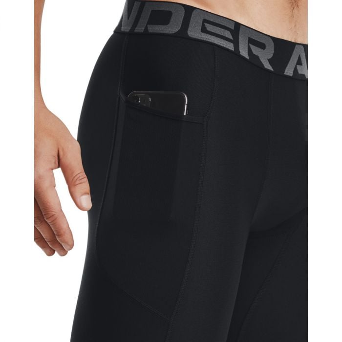 Kompresné šortky HG Armour Long Shorts Black - Under Armour XL