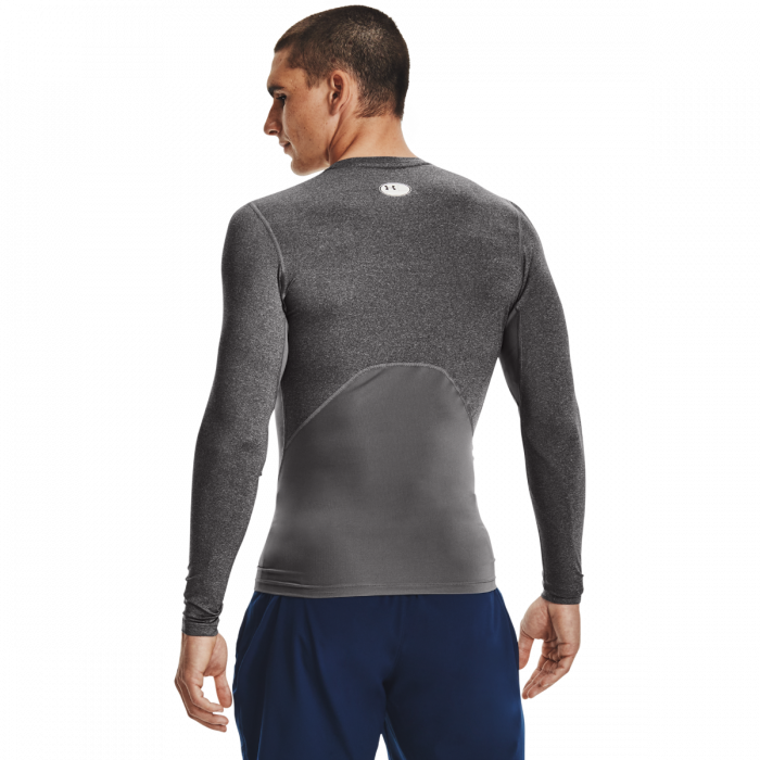 Kompresné tričko HG Armour Comp LS Grey - Under Armour XXL