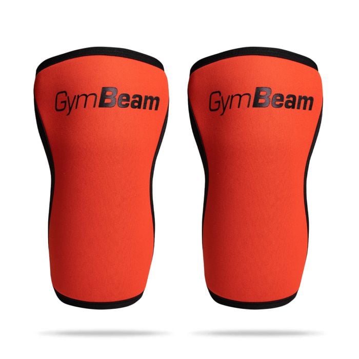 GymBeam Neoprénová bandáž na koleno Conquer Red 1430 g  S