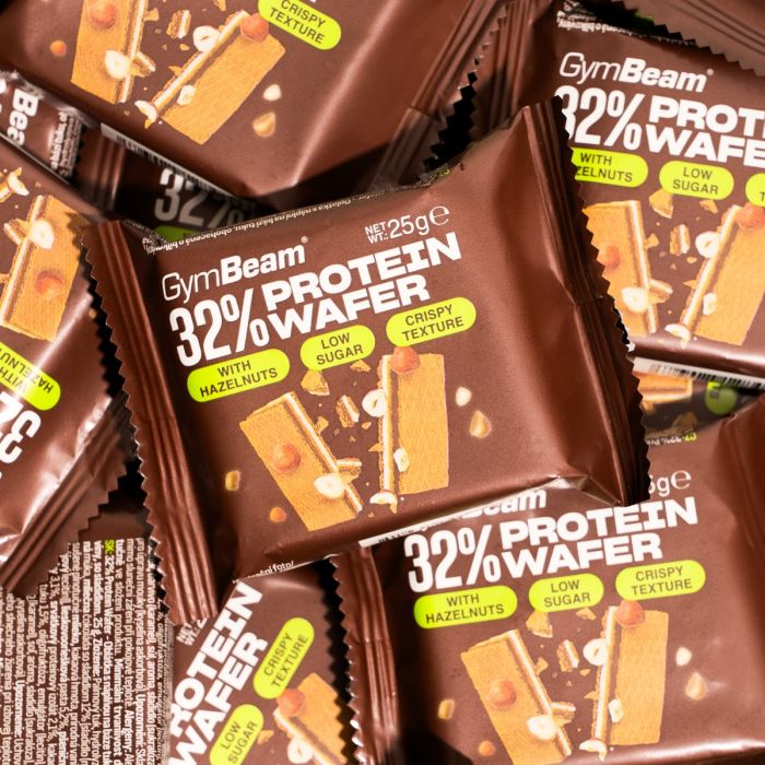 32% Protein Wafer - GymBeam 25 g - 01
