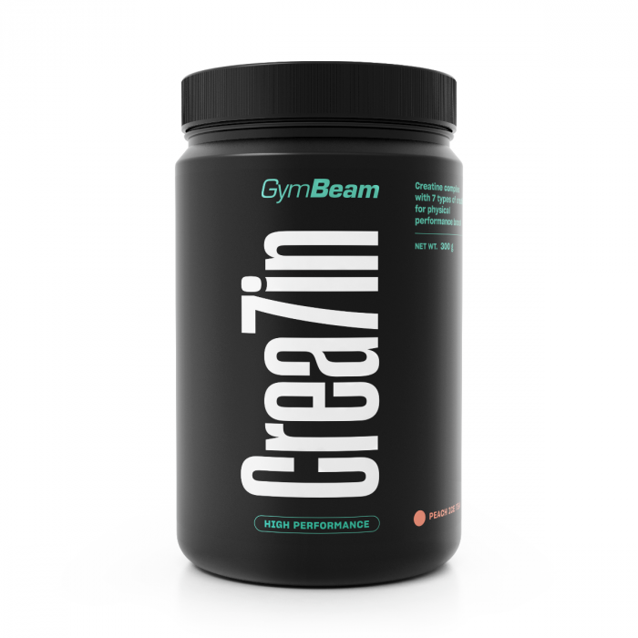 Kreatín Crea7in - GymBeam 600 g - broskyňa ľadový čaj