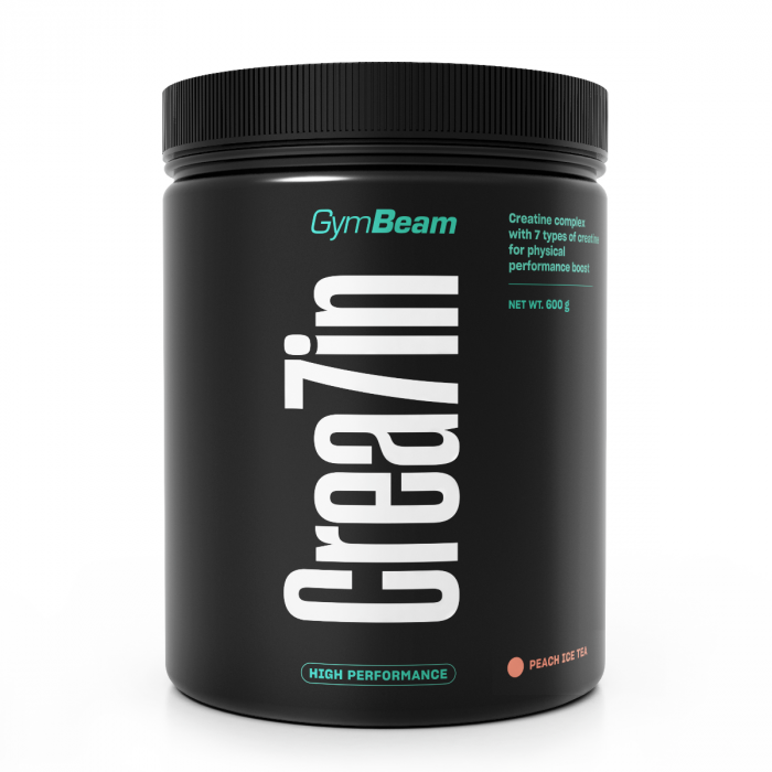 Kreatín Crea7in - GymBeam 600 g - broskyňa ľadový čaj
