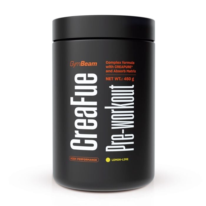 CreaFue Pre-workout - GymBeam 450 g - mango marakuja