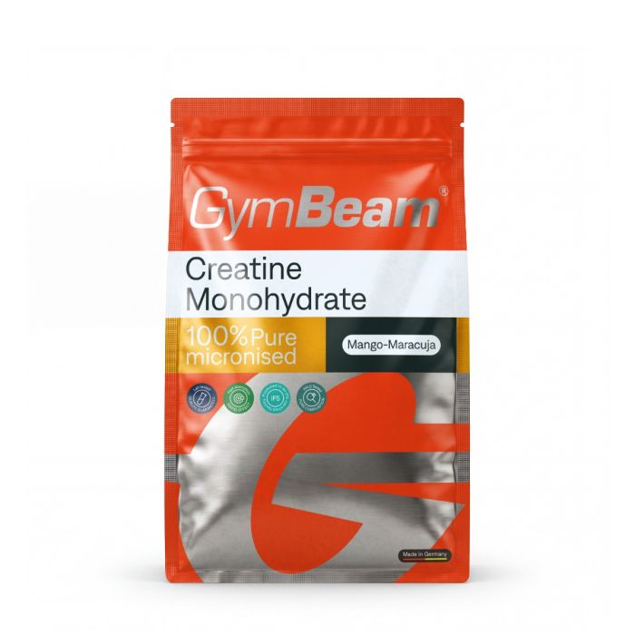 GymBeam 100 % Kreatín monohydrát mango marakuja